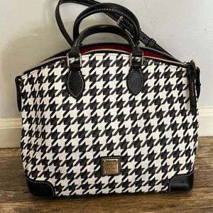 Black and white Dooney and Bourke